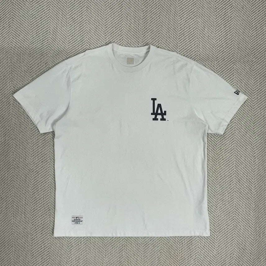 [BUNJANG] New Era LA Dodgers Short Sleeve T-Shirt White XL / 뉴에라 LA다저스 반팔티 화이트 XL