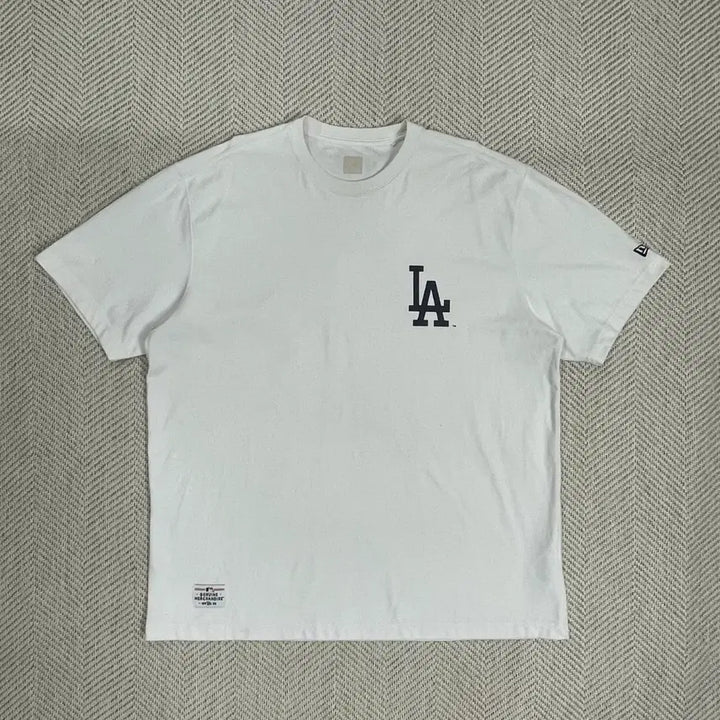 [BUNJANG] New Era LA Dodgers Short Sleeve T-Shirt White XL / 뉴에라 LA다저스 반팔티 화이트 XL