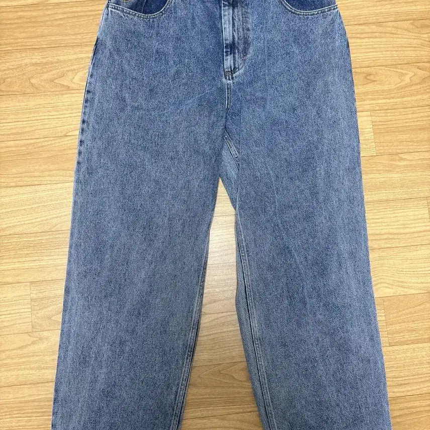 [BUNJANG] Polar skate Big Boy Heavy Washed Blue Jeans L / 폴라스케이트 빅보이 L 헤비워시드블루