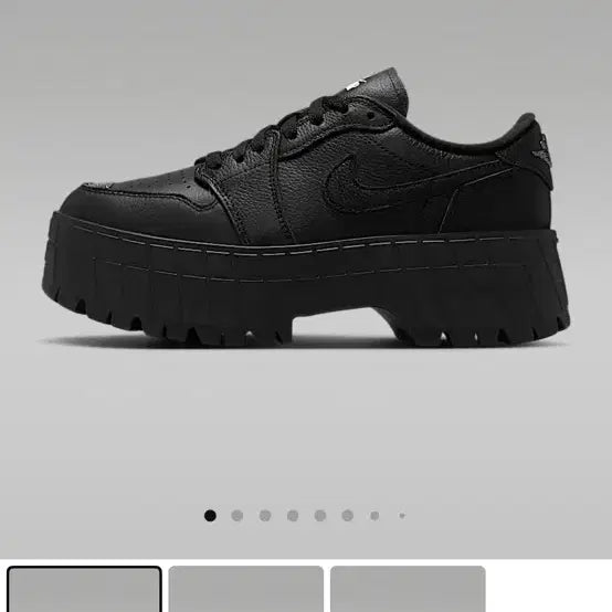 [BUNJANG] Nike Air Jordan 1 Brooklyn Low Black Sneakers / 나이키 에어 조던 1 브루클린 로우 블랙