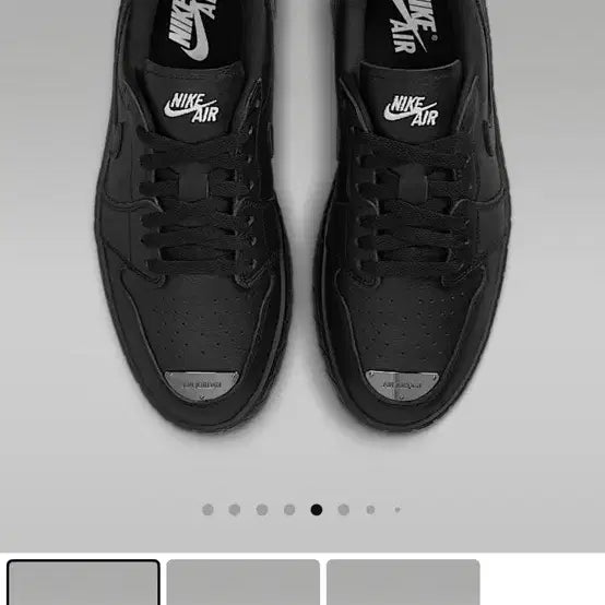 [BUNJANG] Nike Air Jordan 1 Brooklyn Low Black Sneakers / 나이키 에어 조던 1 브루클린 로우 블랙