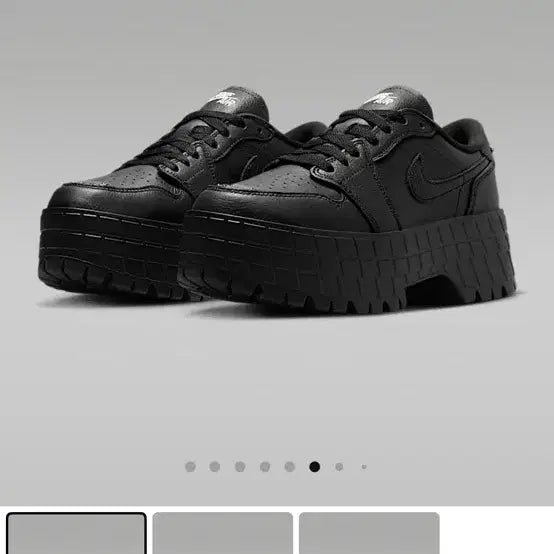 [BUNJANG] Nike Air Jordan 1 Brooklyn Low Black Sneakers / 나이키 에어 조던 1 브루클린 로우 블랙