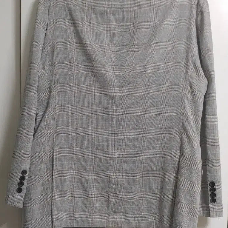 [SOLD OUT] 송지오옴므  린넨 체크 블레이저 자켓 105 (100추천)