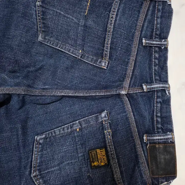 [BUNJANG] Trophy Clothing 15th Anniversary 1606 W Knee Dirt Denim / 트로피클로딩 15주년 1606 W Knee 데님