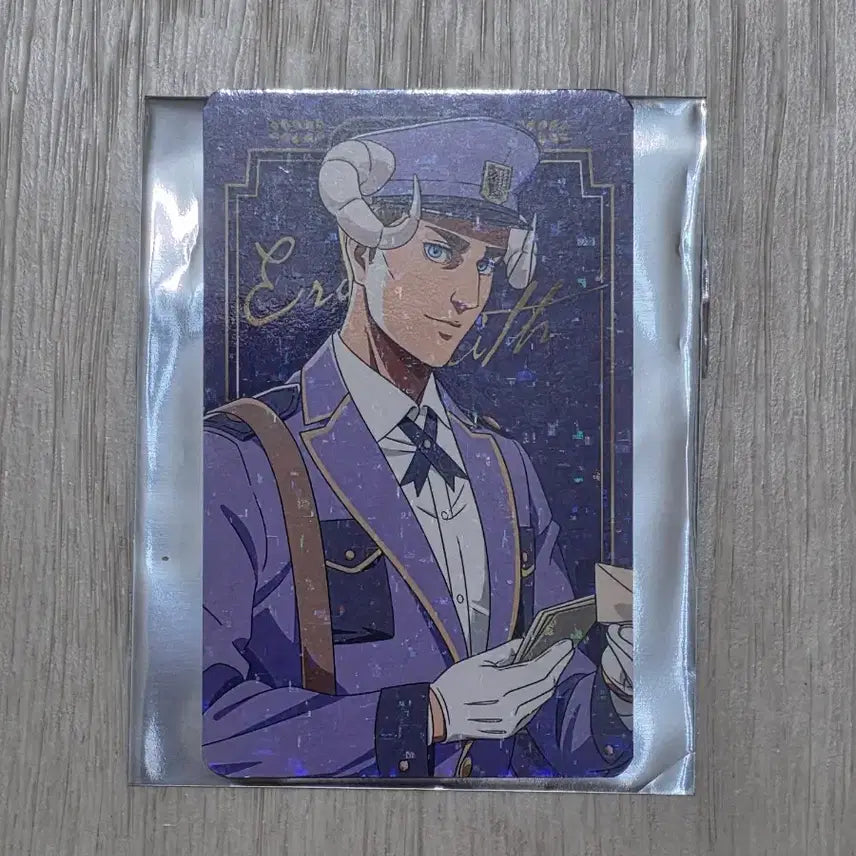 [BUNJANG] Attack on Titan Erwin Otodokemenu Photocard / 진격의거인 엘빈 오토도케메루 포토 카드