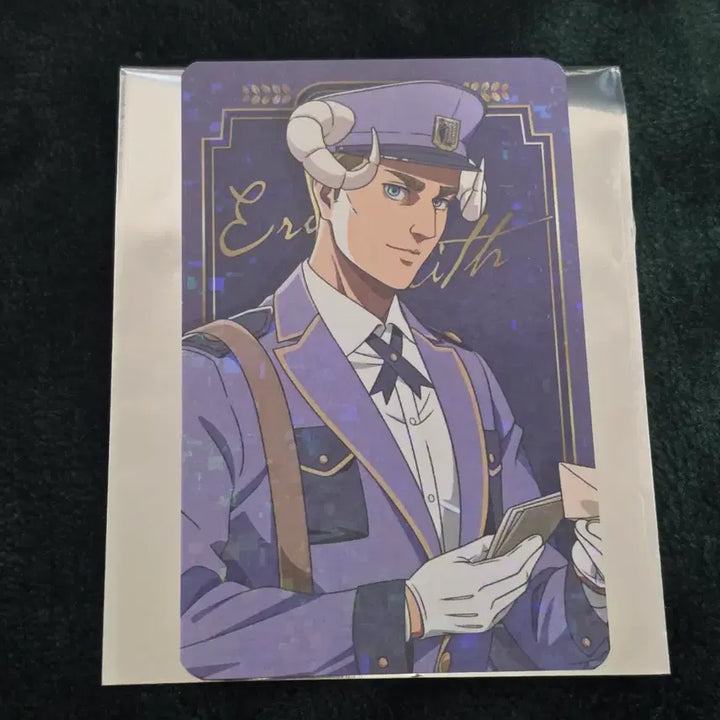 [BUNJANG] Attack on Titan Erwin Otodokemenu Photocard / 진격의거인 엘빈 오토도케메루 포토 카드