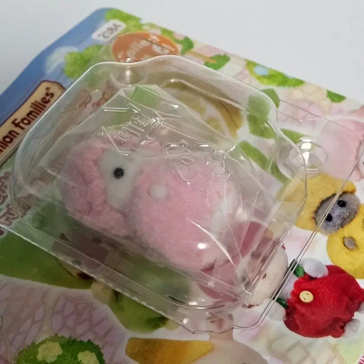 [BUNJANG] Sylvanian Families Fruit Blind Bag Pink Cherry Newborn Persian Cat / 실바니안 과일 블라인드백 핑크 체리 분홍 페르시안 고양이 신생아