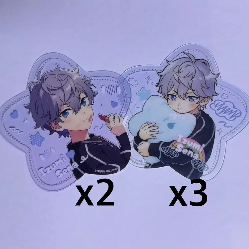 [BUNJANG] Ensemble Stars Izumi Sena Chibi Star Clear Card Set / 앙스타 세나 이즈미 동심 팝업 치비 별 클리어카드