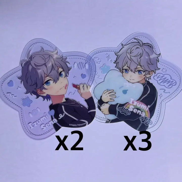 [BUNJANG] Ensemble Stars Izumi Sena Chibi Star Clear Card Set / 앙스타 세나 이즈미 동심 팝업 치비 별 클리어카드