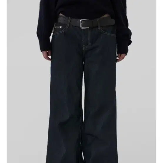 [BUNJANG] Autumn Low Non-Fade Denim Jeans M / 어텀 로우논페이드데님 m