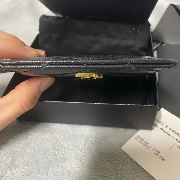 [BUNJANG] Saint Laurent Matelassé Card Case / 급처(크림정품)생로랑 마틀라세 카드지갑