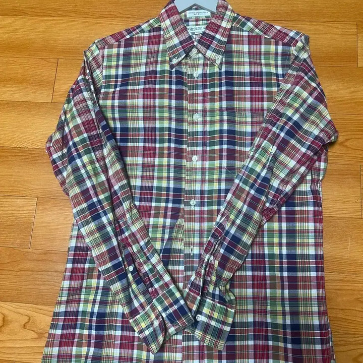 [BUNJANG] Individualized Madras Check Shirt / 인디비주얼라이즈드 셔츠 마드라스 체크 셔츠 15.5-33 (100)