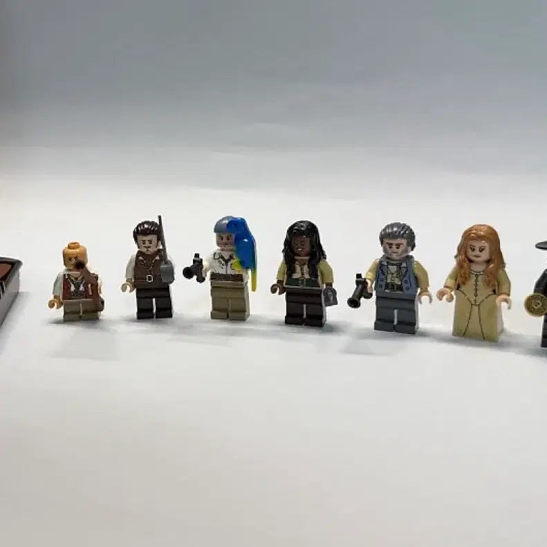 [BUNJANG] LEGO Pirates of the Caribbean Black Pearl Figure Bundle Set / 레고 캐리비안의 해적 피규어 일괄