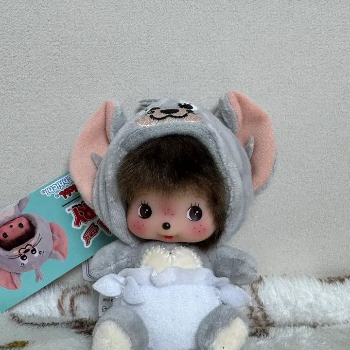 [BUNJANG] Monchhichi Baby Monchhichi x Tom and Jerry Keyring / 몬치치 베비치치 x 톰과제리 키링