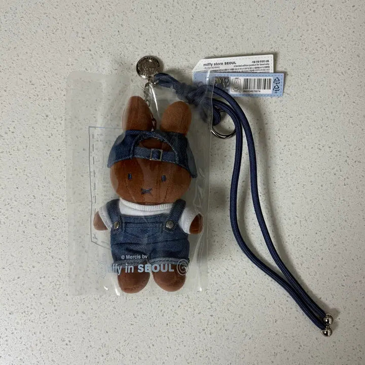 [SOLD OUT] 미피 서울 데님 에디션 포피 키링 멜라니