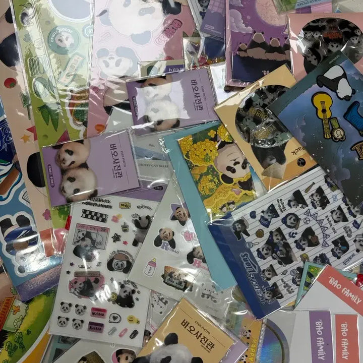[SOLD OUT] 에버랜드 바오패밀리 굿즈 일괄