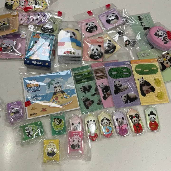 [SOLD OUT] 에버랜드 바오패밀리 굿즈 일괄