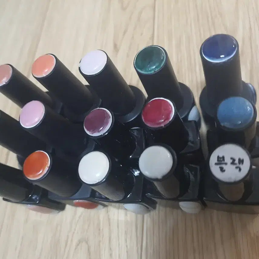 [BUNJANG] Gel Nail Art Color Gel Set (15 Shades) / 네일아트 젤네일 컬러젤 15종 세트