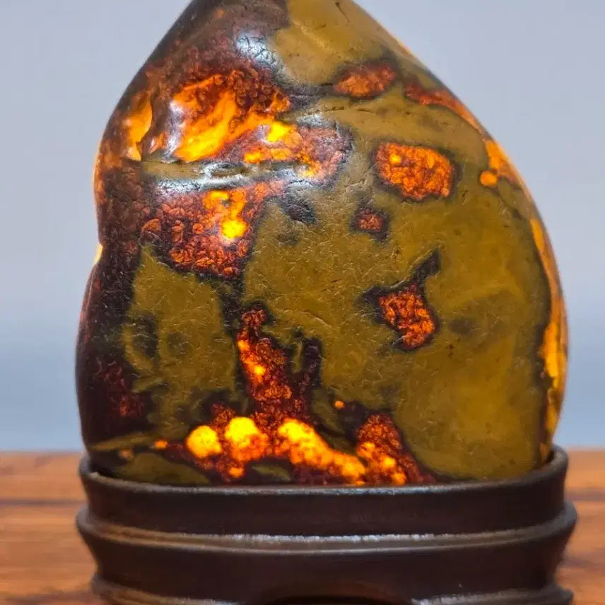 [BUNJANG] Unique Patterned Agate Mineral Stone / 26042803 문양이 독특한 마노석 광물 원석 수석 팝니다