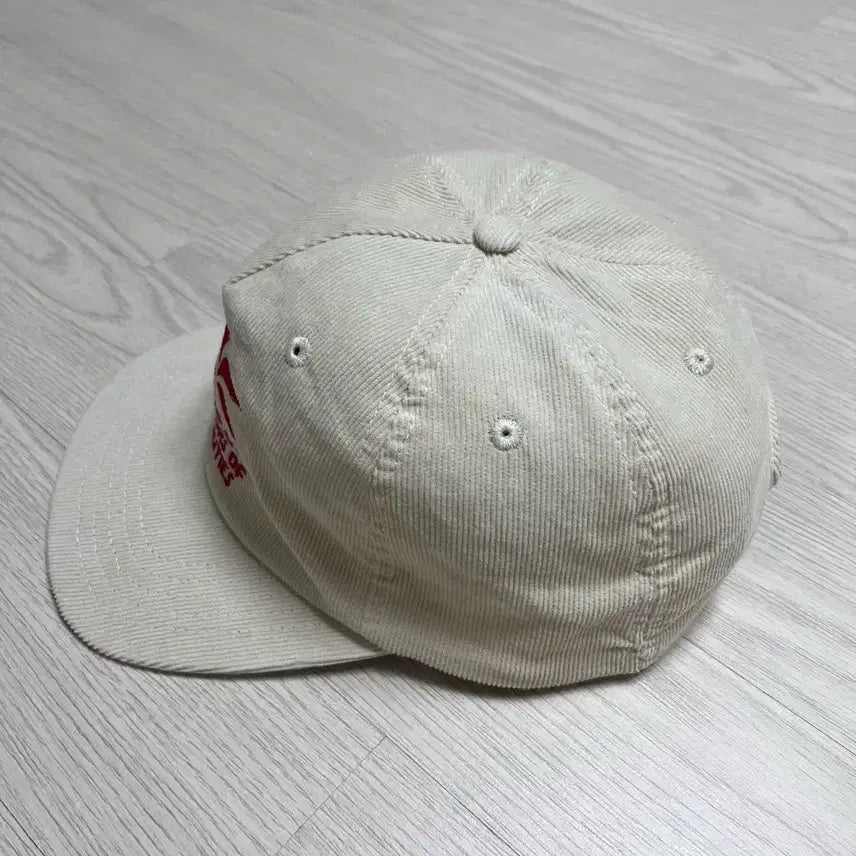 [BUNJANG] Deus Ex Machina Corduroy Ball Cap Ivory / 데우스 엑스 마키나 코듀로이 볼캡 아이보리
