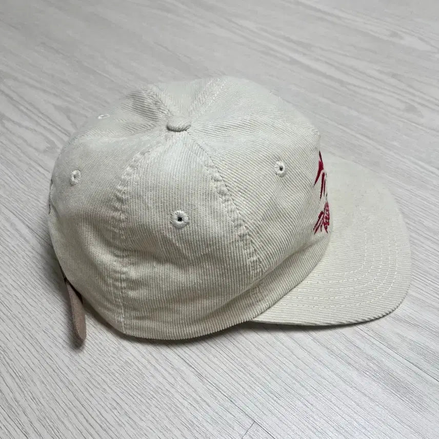 [BUNJANG] Deus Ex Machina Corduroy Ball Cap Ivory / 데우스 엑스 마키나 코듀로이 볼캡 아이보리