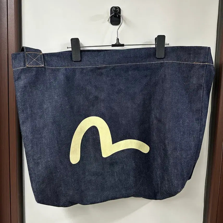 [BUNJANG] Evisu Denim Tote Bag Crossbody Shoulder Bag / 에비수 데님 토트백 가방 크로스백 숄더백 evisu 에비수재팬