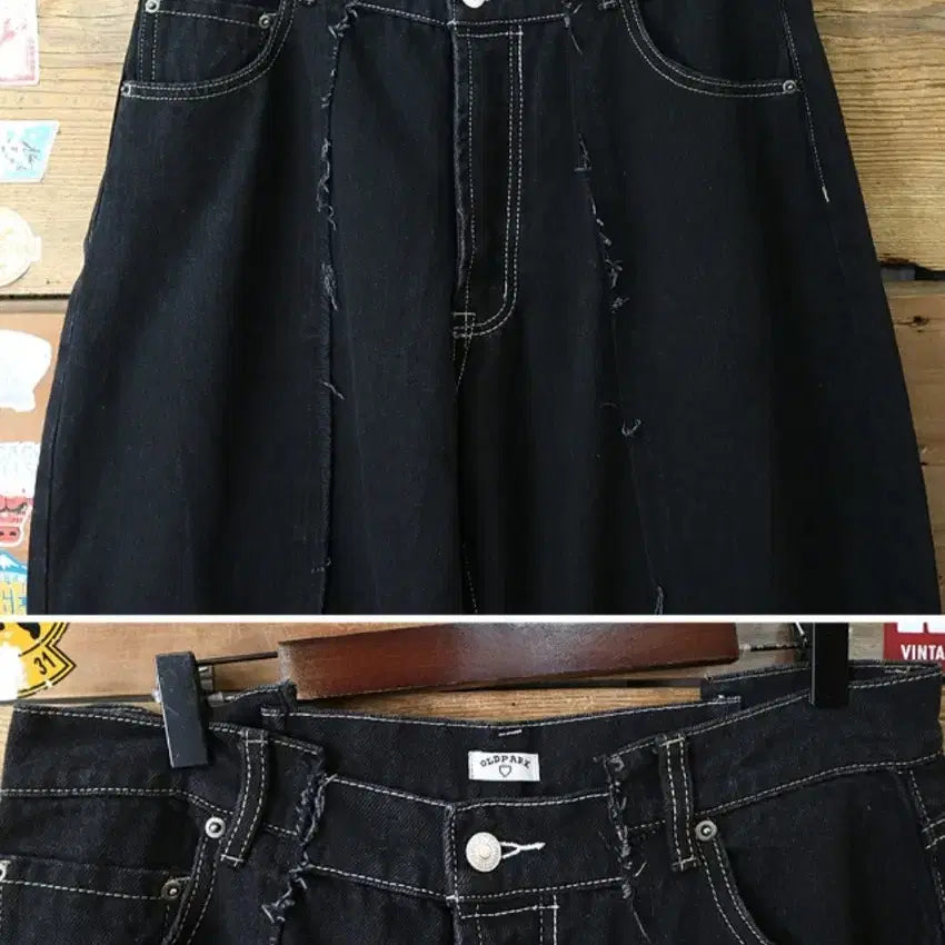 [BUNJANG] 일본판 OLD PARK 올드 파크 리바이스 와이드 핏 커스텀 데님 / 일본판 OLD PARK 올드 파크 리바이스 와이드 핏 커스텀 데님