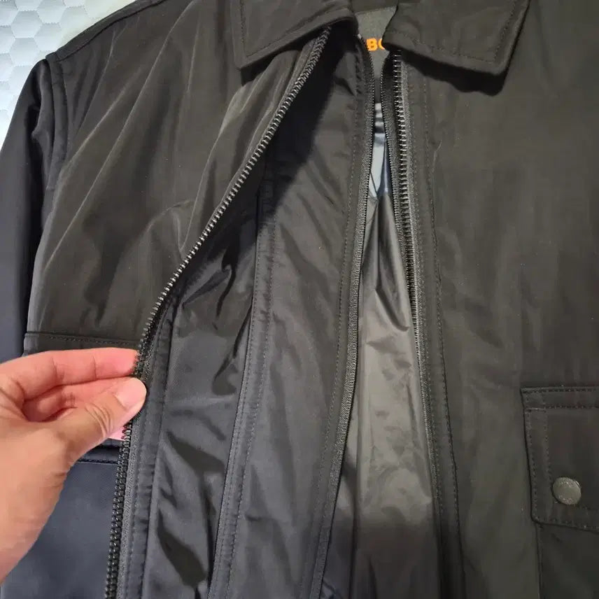 [BUNJANG] Boss Detachable Liner Padded Bomber Jacket / 보스 boss 디태처블 라이너 패디드 봄버자켓