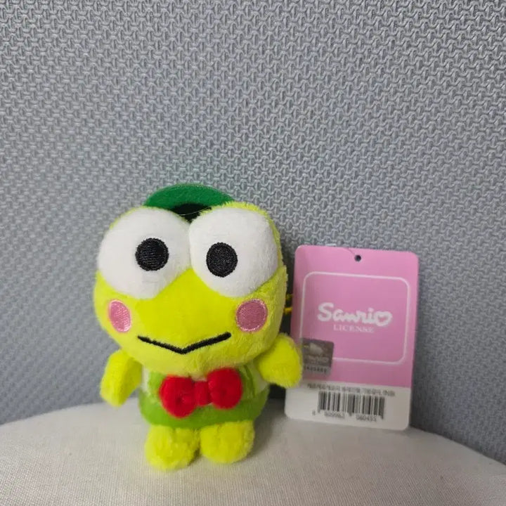 [BUNJANG] Sanrio Keroppi Handsome Keyring Plush 8cm / 정품)산리오 케로케로케로피 핸섬 키링 인형 8cm 새상품