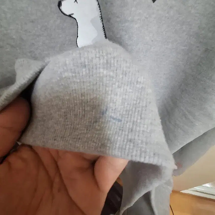 [SOLD OUT] HUMAN MADE 강아지 맨투맨 티셔츠 회색 XXL 새상품