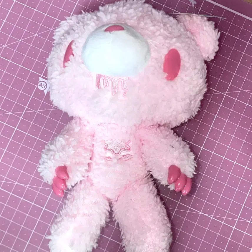 [BUNJANG] Gloomy Bear Pink Keyring Plush Doll 20cm / 글루미베어 연핑크 키링 인형 20cm