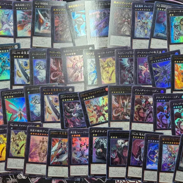 [BUNJANG] Yu-Gi-Oh! Japanese Edition - Xyz and Synchro Card Set / 유희왕 일본판 엑시즈 카드 + 싱크로 카드 세트