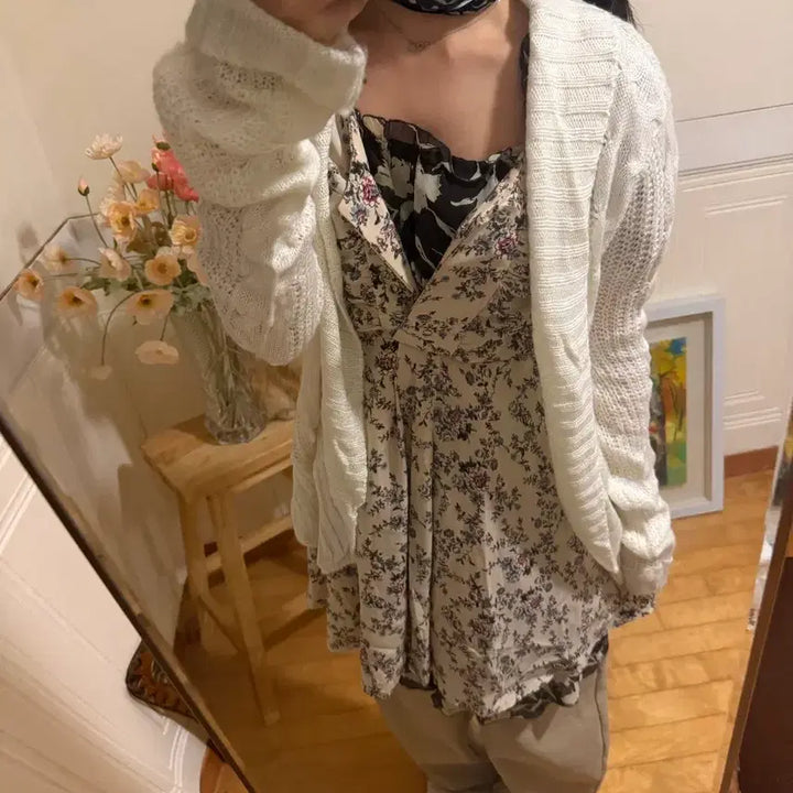 [BUNJANG] Japanese Vintage Nerd Mori Girl Set / 일본 빈티지 너드모리룩 너드 모리걸 빈티지 세트