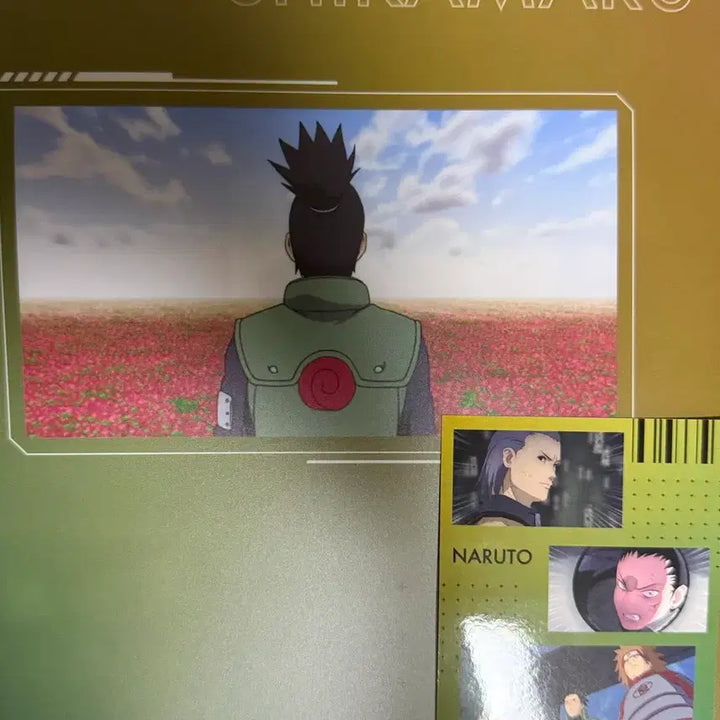 [BUNJANG] Shikamaru Jump Shop Golden Badge / 시카마루 점프샵 골든 캔뱃지 (클리어파일 스티커 제일복권 하위상 증정)