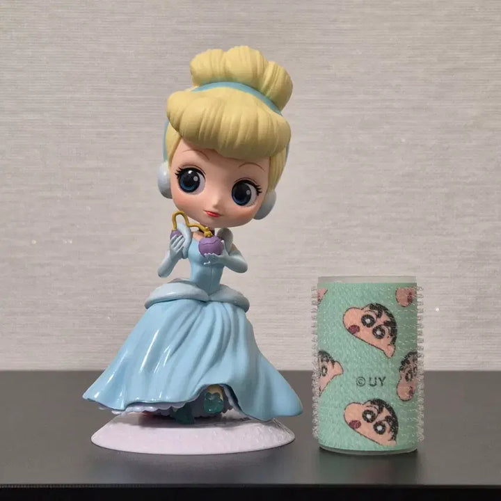 [BUNJANG] Banpresto Q Posket Cinderella Perfumagic Figure (Rare Color) - Repaired / [반프레스토/큐포스켓/레어/파손접착상품] 16cm 펄퓨매직 신데렐라피규어