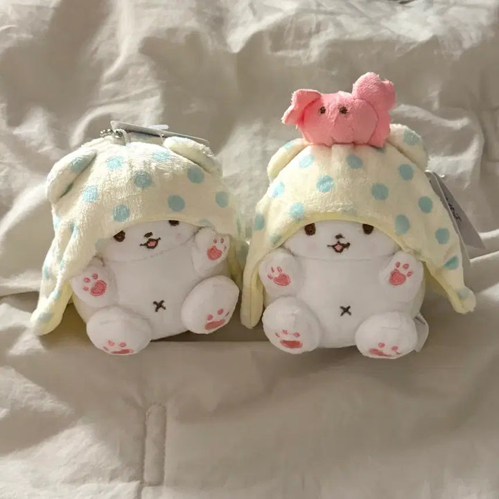 [BUNJANG] Sanrio Marumo Hubiyori Keyring Doll Set / (새상품) 산리오 마루모 후비요리 키링 인형 세트