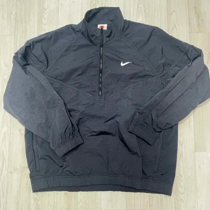 [BUNJANG] Nike Stussy Windrunner Anorak Black / M 나이키 스투시 윈드러너 아노락 블랙