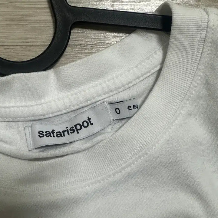 [BUNJANG] Safari Spot Basic Tee White T-Shirt / 사파리스팟 베이직 티 화이트1/2 BASIC SAFARI TEE WHIT