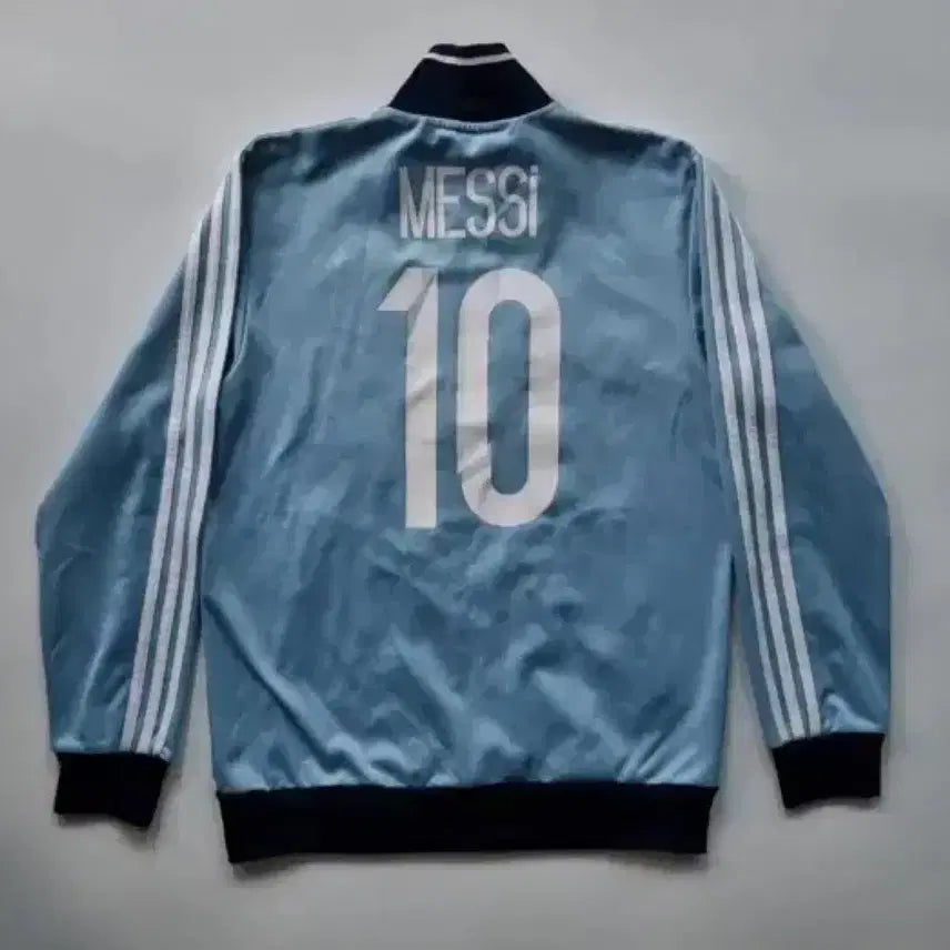 [BUNJANG] Adidas Argentina Messi Track Top Jersey / 아디다스 아르헨티나 메시 져지 트랙탑 소라