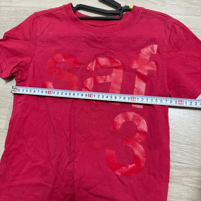 [SOLD OUT] 사파리스팟 베이직 반팔 티셔츠 레드 1
