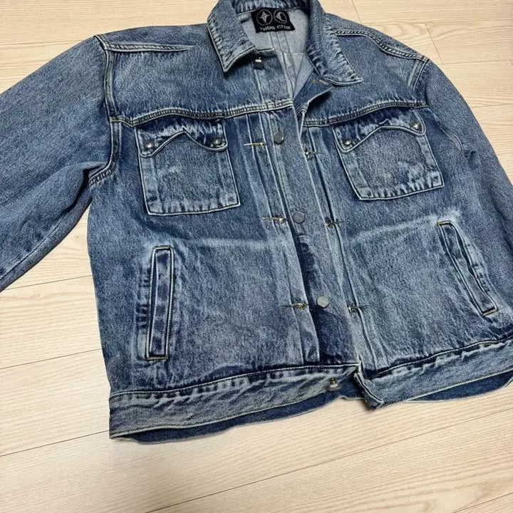 [BUNJANG] THUG CLUB Washed Denim Jacket / 떠그클럽 데님 자켓