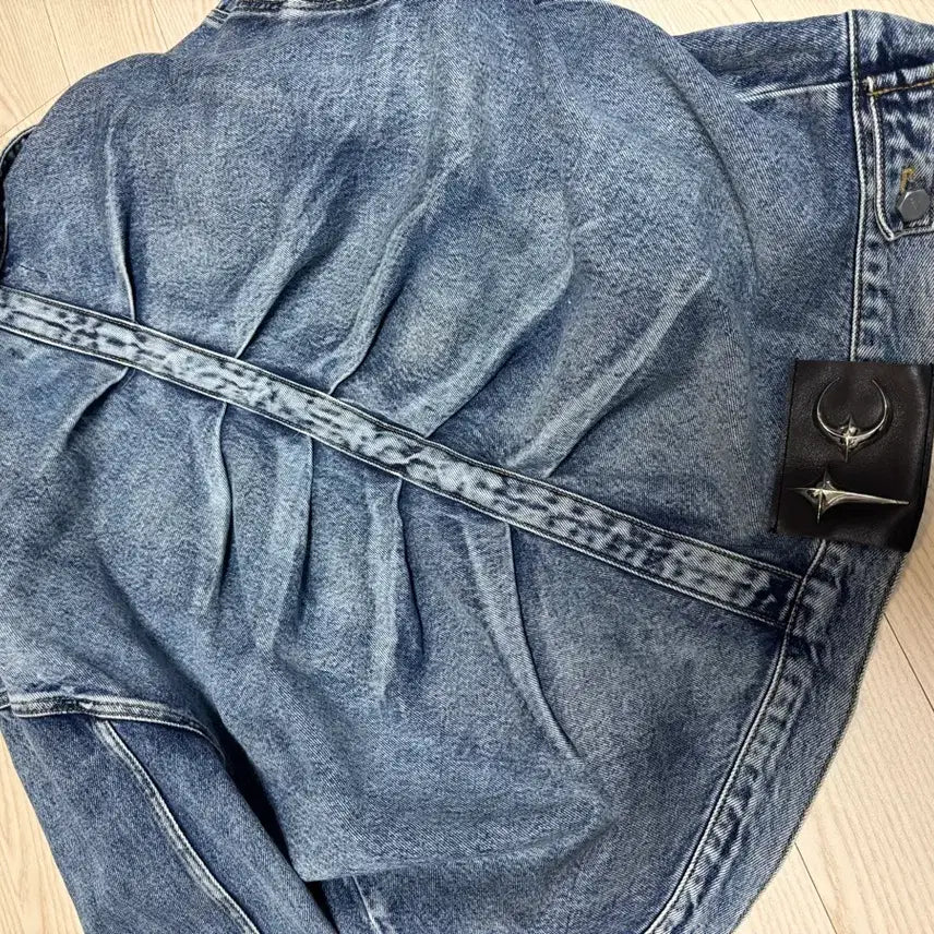 [BUNJANG] THUG CLUB Washed Denim Jacket / 떠그클럽 데님 자켓