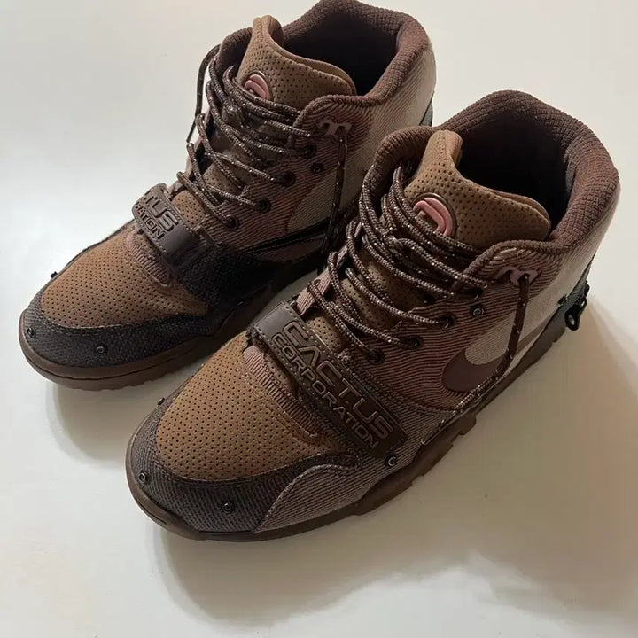 [BUNJANG] Nike x Scott Air Trainer 1 Brown / [275] 나이키 x 스캇 에어트레이너 1 브라운