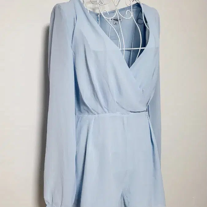 [BUNJANG] Glamorous Blue Jumpsuit Shorts / 영국브랜드 Glamorous 블루 점프수트  쇼츠 원피스
