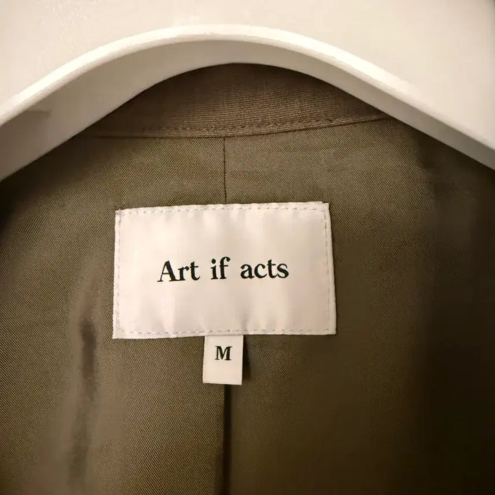 [BUNJANG] Artifects Blouson Jacket Khaki Size M / 아트이프액츠 블루종 자켓 M 카키 그린