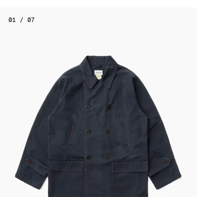 [BUNJANG] Carharts Double Chore Coat Navy Size S / 카키스 더블 초어 코트 네이비 S사이즈