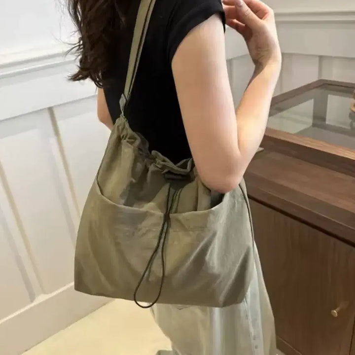 [BUNJANG] Khaki Crossbody Bag / 가방 크로스백 카키