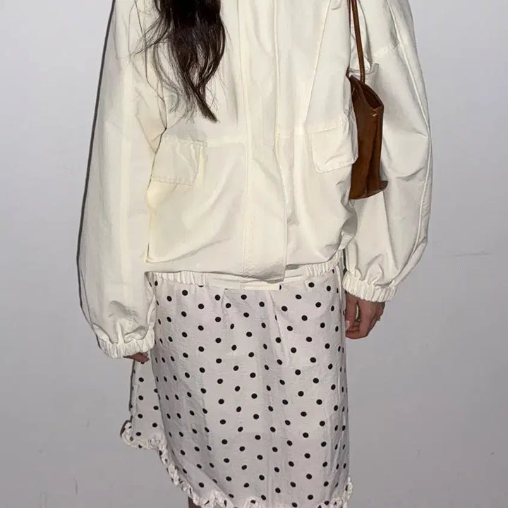 [BUNJANG] OuYuse Shopperland Blouson Windbreaker Jumper / 오유세 쇼퍼랜드 블루종 바람막이 점퍼