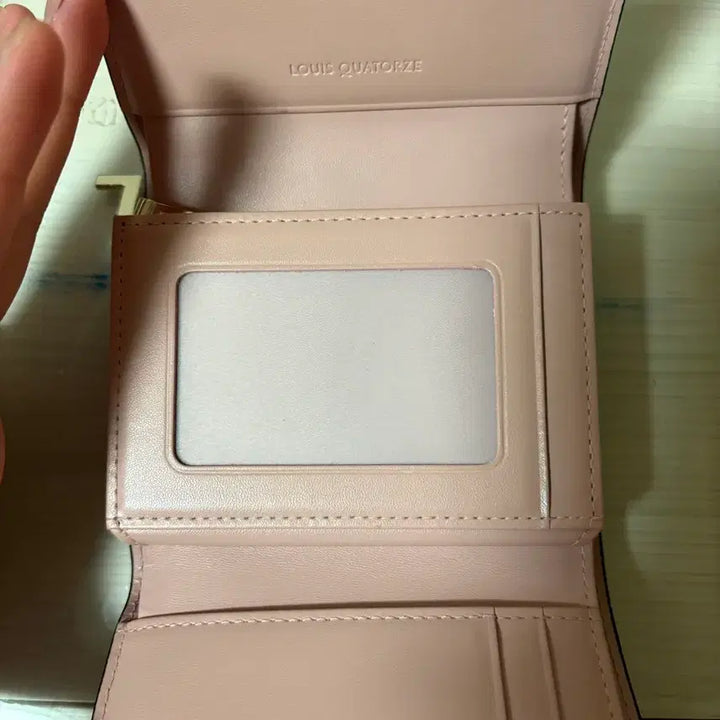 [BUNJANG] Louis Quatorze Saffiano Two-Tone Wallet / 루이까또즈 사피아노 투톤 반지갑