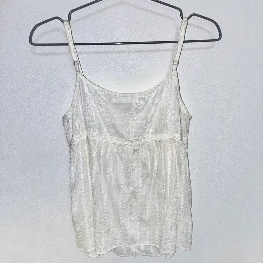 [SOLD OUT] tricot tricot 일본 빈티지 모리걸 레이스 나시 블라우스